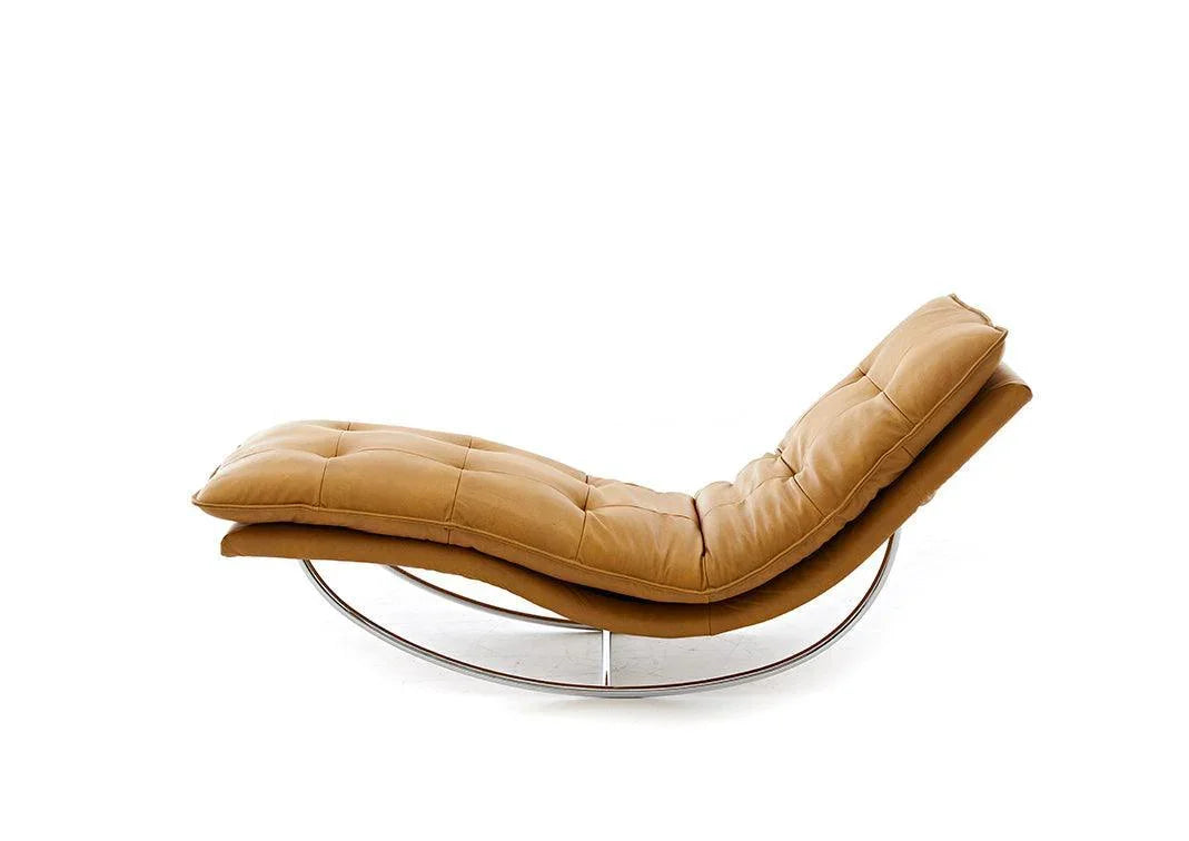 W.SCHILLIG Relaxliege daily dreams 47002 K75 Leder Z75/52 kurkuma - Komfortmöbel24