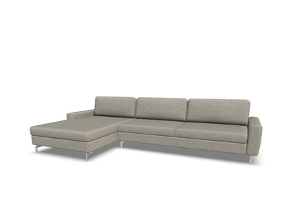 W.SCHILLIG Longchair aleXx 22850 (B=324 cm) Stoff O10/48 sand