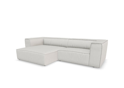 W.SCHILLIG Longchair around-the-block 18050 (B=280 cm) Leder Z73/42 white