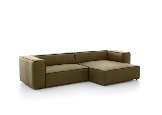 W.SCHILLIG Longchair around-the-block 18050 Leder Z69/36 camouflage - Komfortmöbel24