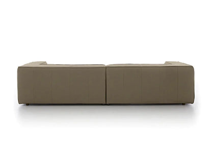 W.SCHILLIG Longchair around-the-block 18050 (B=300 cm) Leder Z59/21 stone