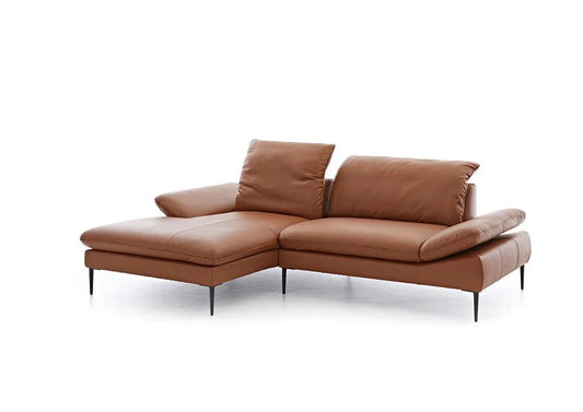 W.SCHILLIG Longchair enjoy&MORE 15450 Leder Z75/50 cognac - Komfortmöbel24