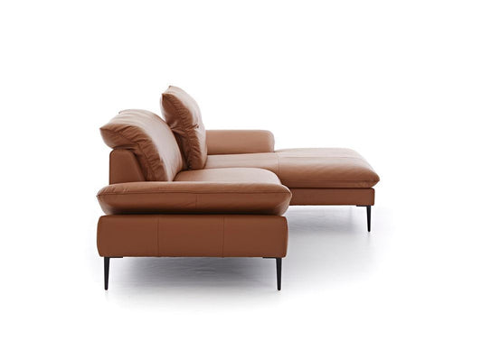 W.SCHILLIG Longchair enjoy&MORE 15450 Leder Z75/50 cognac - Komfortmöbel24