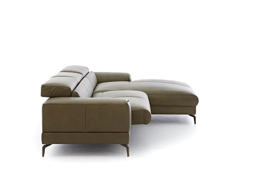 W.SCHILLIG Longchair piedroo plus 21156 (B=303 cm) Leder Z69 (Farbe wählbar) NEU! - Komfortmöbel24