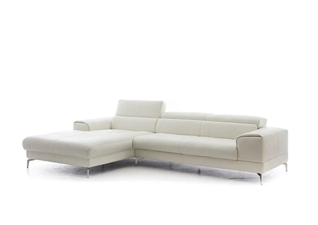 W.SCHILLIG Longchair piedroo plus 21156 (B=303 cm) Leder Z73/42 white Neu! - Komfortmöbel24