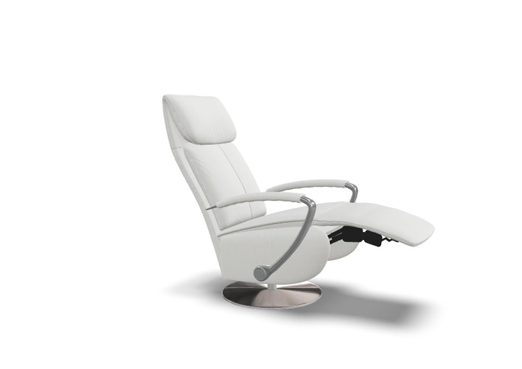 W.SCHILLIG Relax-/Funktionssessel rumbaa 32632 ML55 Leder Z59/42 white