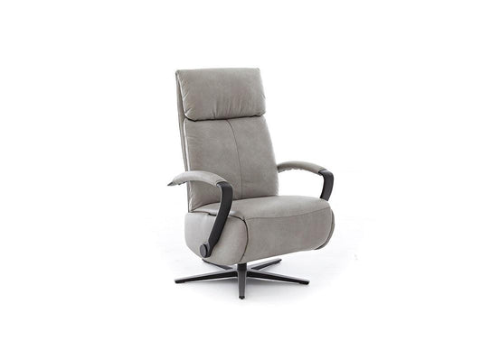 W.SCHILLIG Relax-/Funktionssessel rumbaa 32632 ML55 Leder Z69/22 light grey - Komfortmöbel24