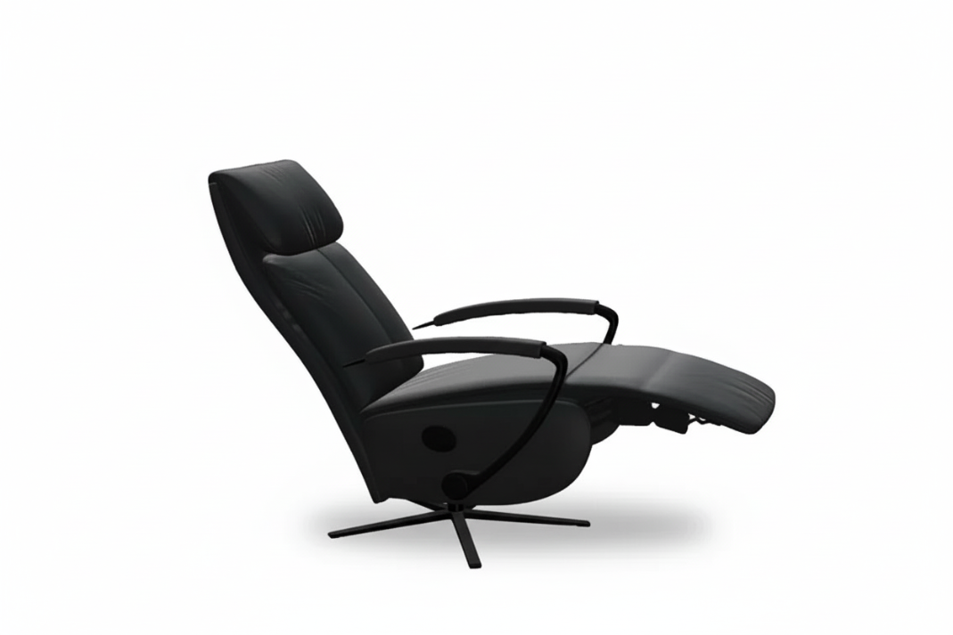 W.SCHILLIG Relax-/Funktionssessel TIMEtoChill 32645 MM50A Leder Z77/99 black pearl