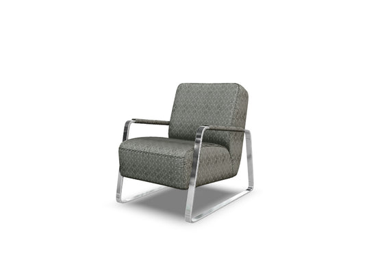 W.SCHILLIG Sessel quadroo 17350 Stoff W71/42 black and white