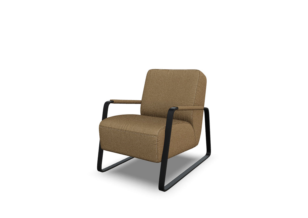 W.SCHILLIG Sessel quadroo 17350 Stoff W82/47 gold