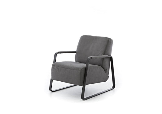 W.SCHILLIG Sessel quadroo 17350 Stoff S37/95 anthracite - Komfortmöbel24