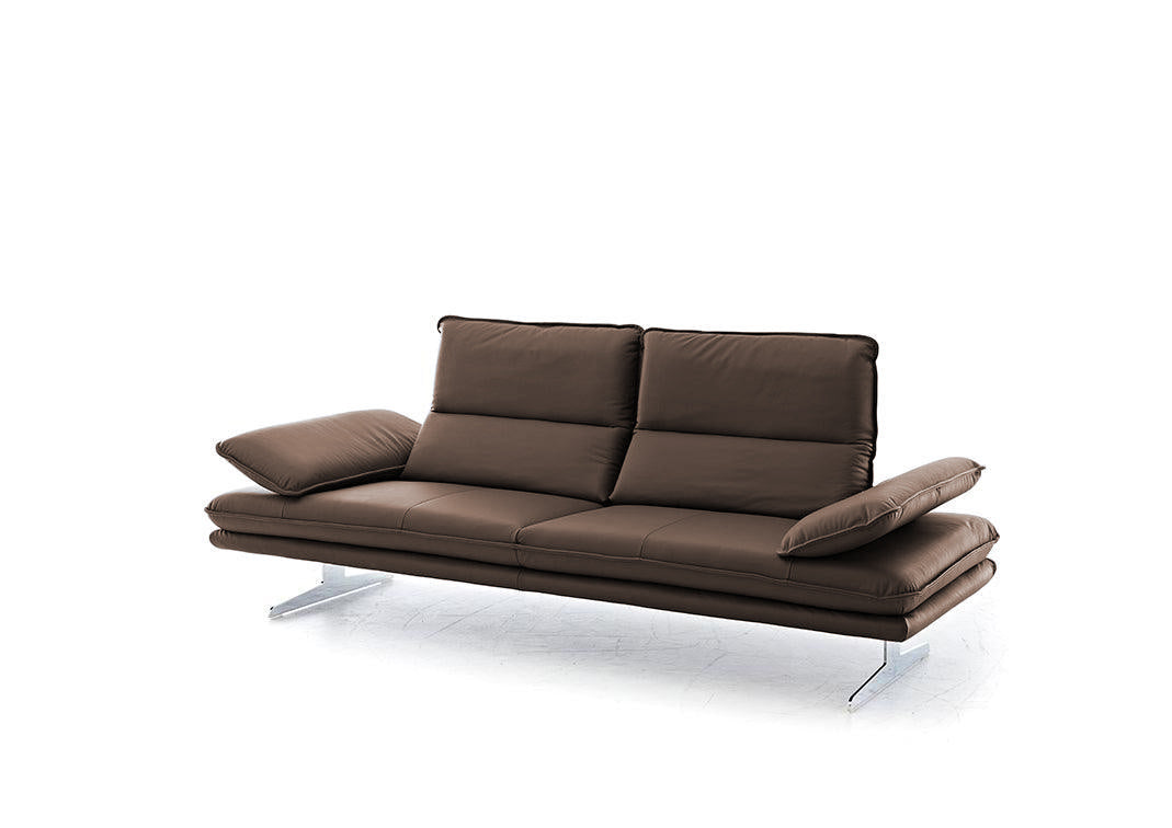 W.SCHILLIG Sofa broadway 16777 NL80 Leder Z75/55 espresso