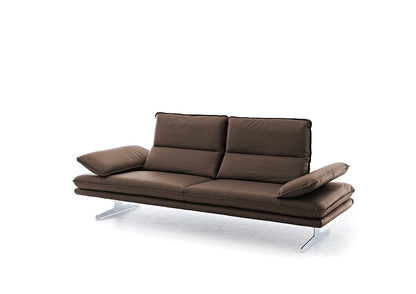 W.SCHILLIG Sofa broadway 16777 NL80 Leder Z75/55 espresso