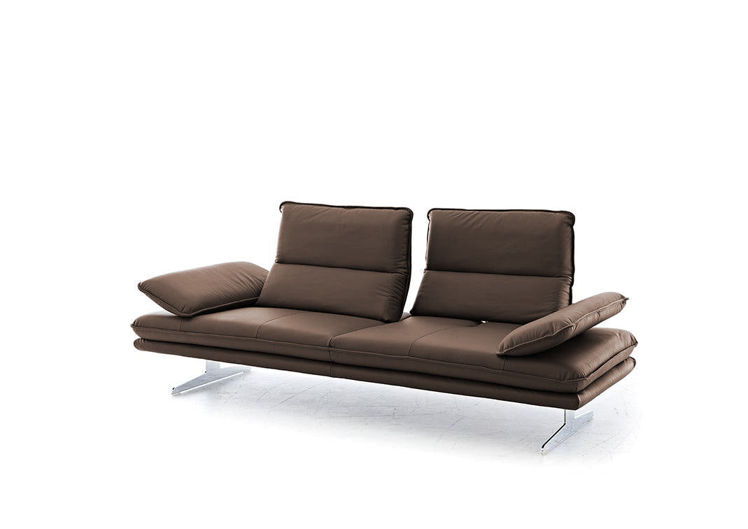 W.SCHILLIG Sofa broadway 16777 NL80 Leder Z75/55 espresso