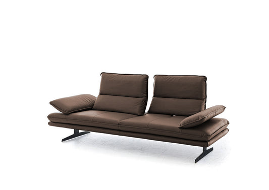 W.SCHILLIG Sofa broadway 16777 NL80 Leder Z75/55 espresso