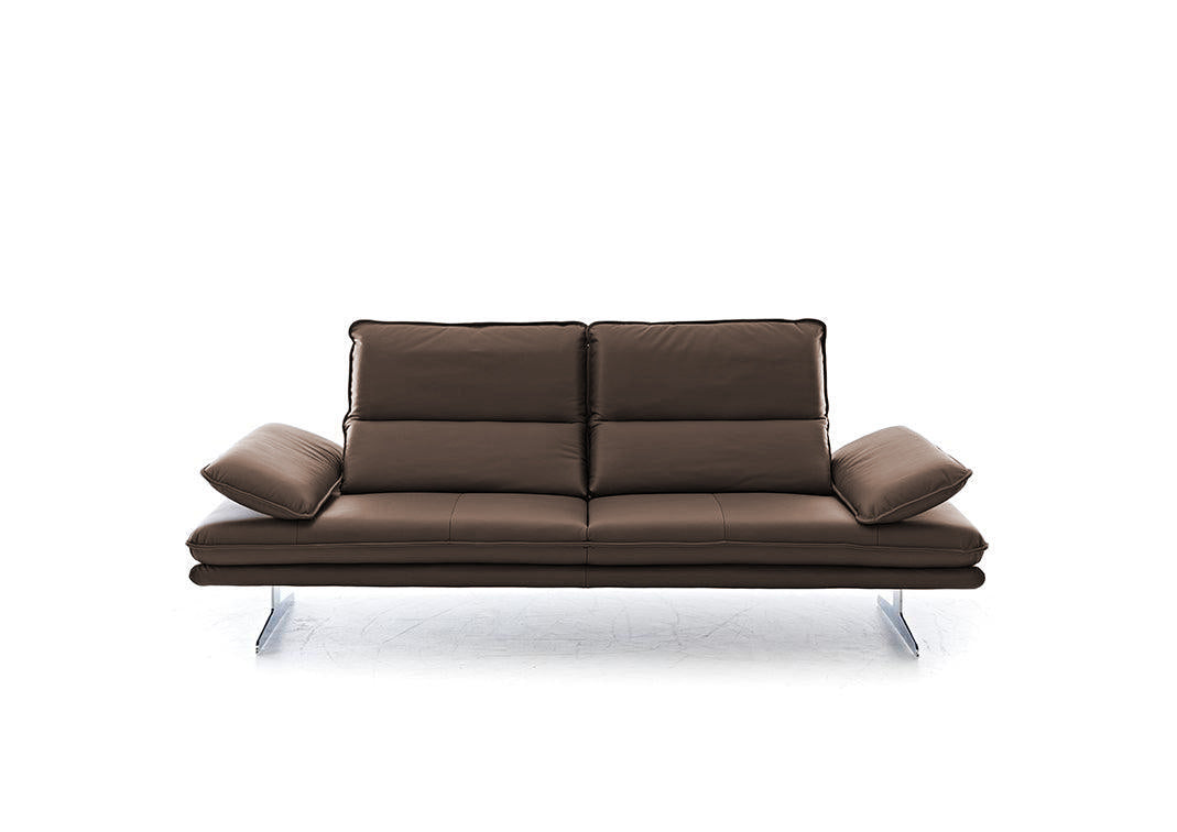 W.SCHILLIG Sofa broadway 16777 NL80 Leder Z75/55 espresso