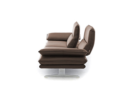 W.SCHILLIG Sofa broadway 16777 NL80 Leder Z75/55 espresso