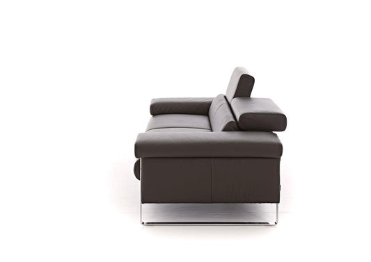 W.SCHILLIG Sofa finn 20974 N70 Leder Z59/54 braun - Komfortmöbel24