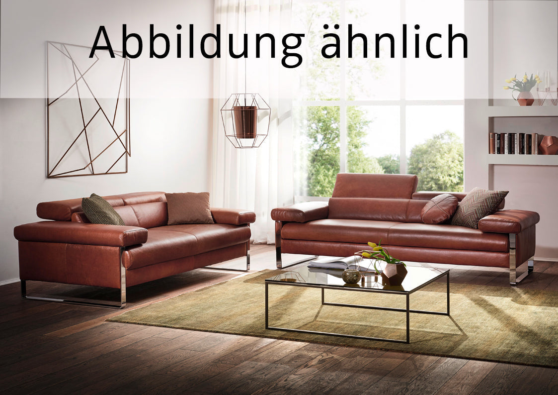 W.SCHILLIG Sofa «finn» 20974 N80 in Leder Z59/99 schwarz - Komfortmöbel24