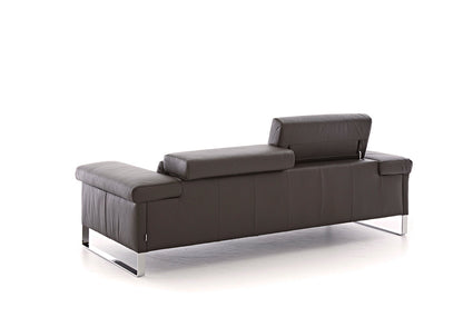W.SCHILLIG Sofa «finn» 20974 in Leder Z59/54 braun - Komfortmöbel24