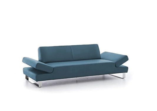 W.SCHILLIG Sofa taboo 22070 PL Leder Z69/29 ocean blue - Komfortmöbel24