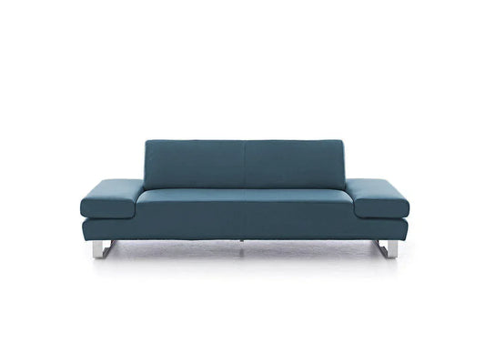 W.SCHILLIG Sofa taboo 22070 PL Leder Z69/29 ocean blue - Komfortmöbel24