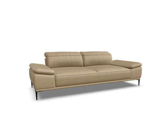 W.SCHILLIG Sofa tavaroo 24470 (B=235 cm) Leder Z75/49 sand