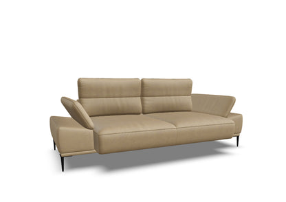 W.SCHILLIG Sofa tavaroo 24470 (B=235 cm) Leder Z75/49 sand