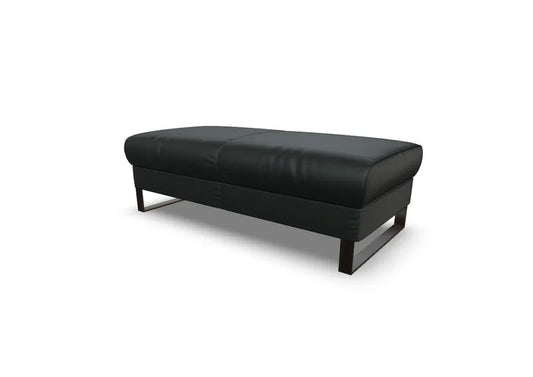 W.SCHILLIG Hocker finn 20974 G140 Leder Z59/95 graphit