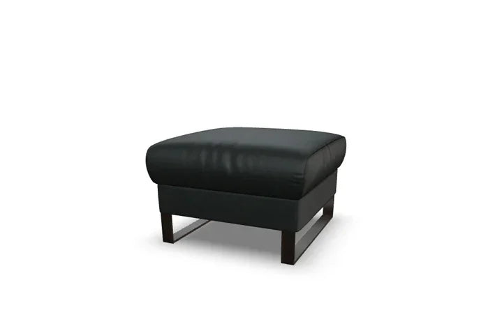 W.SCHILLIG Hocker finn 20974 G70 Leder Z59/95 graphit