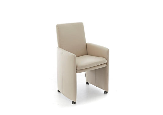 W.SCHILLIG seat&eat rialto 10600 MH Leder Z59/20 eisgrau - Komfortmöbel24