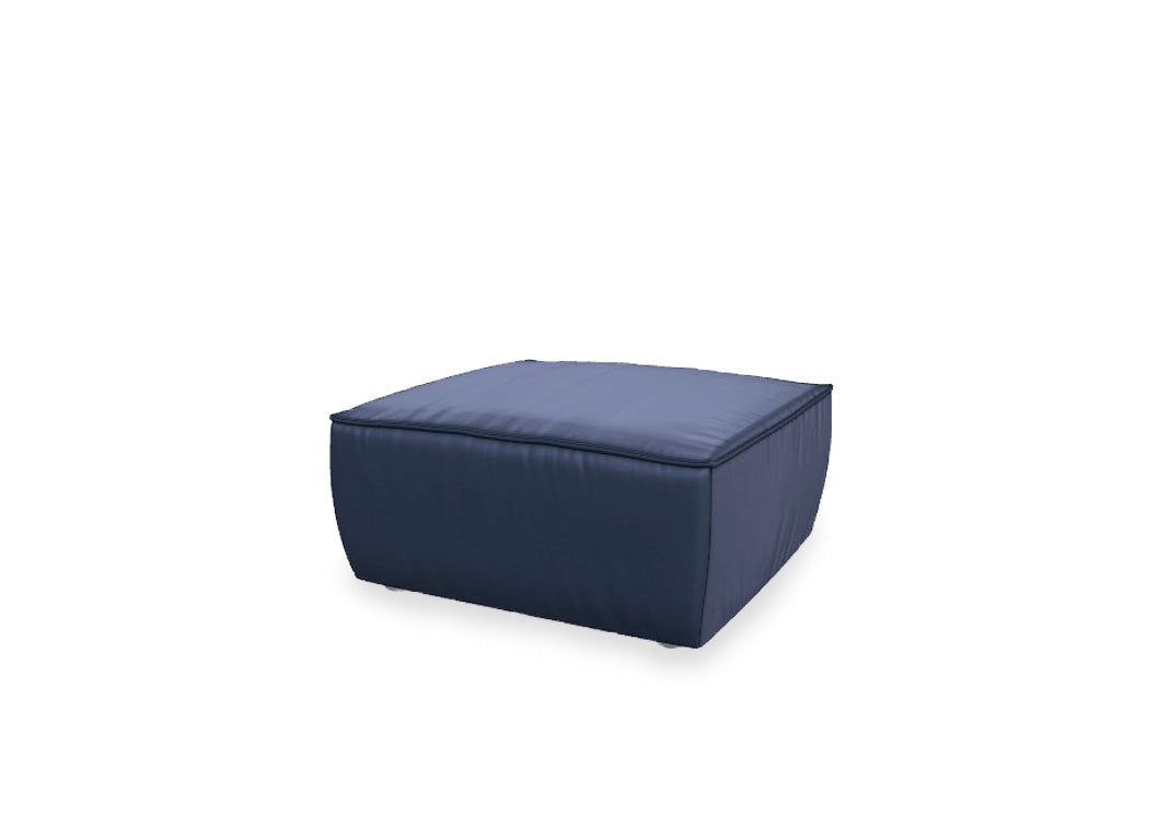 W.SCHILLIG Hocker around-the-block 18050 G80Q Leder Z59 (Farbe wählbar)