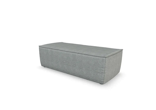 W.SCHILLIG Hocker around-the-block 18050 G120 Stoff V86/21 silver - Komfortmöbel24