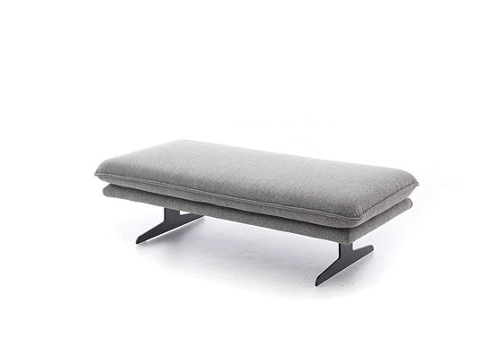 W.SCHILLIG Hocker broadway 16777 G140 Stoff R66/22 dolphin - Komfortmöbel24