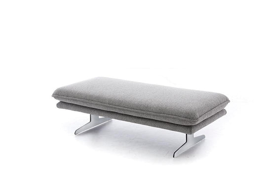 W.SCHILLIG Hocker broadway 16777 G120 Stoff R66/22 dolphin - Komfortmöbel24