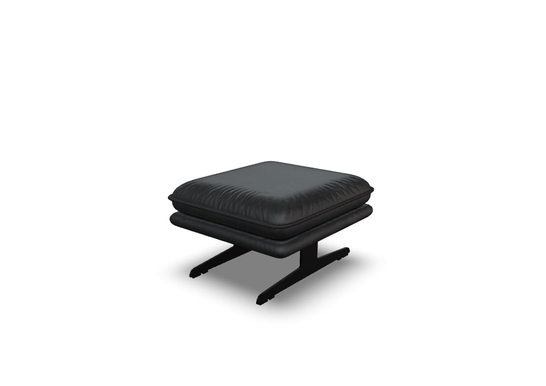 W.SCHILLIG Hocker broadway 16777 G60 Leder Z84/99 black