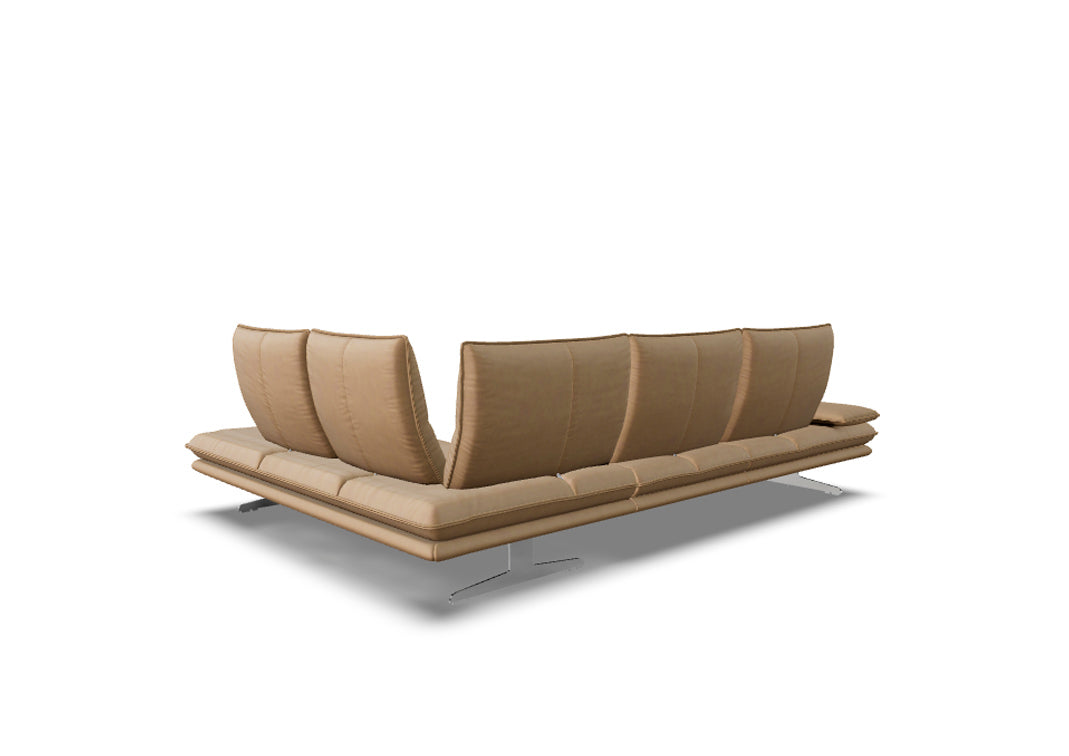 W.SCHILLIG Ecksofa broadway 16777 (B=304 cm) Leder Z75/49 sand