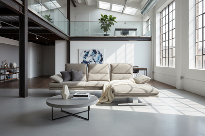 W.SCHILLIG Longchair broadway (B=271 cm) 16777 Stoff S22/49 sesame
