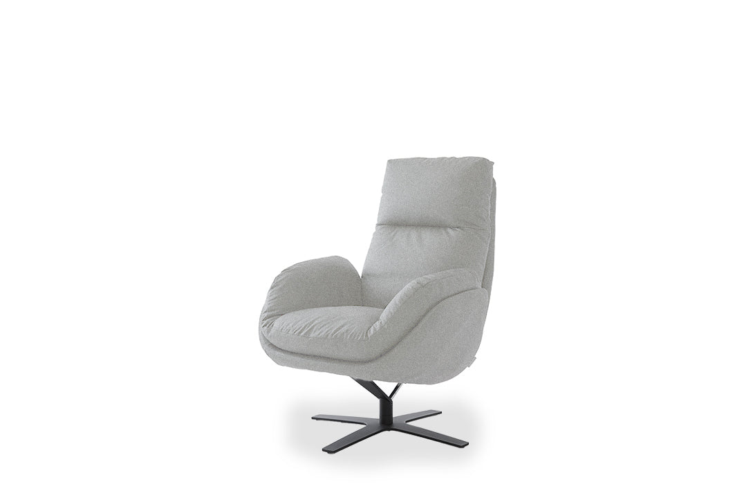 W.SCHILLIG Einzelsessel cloud9 - 31800 MD Stoff S75/21 light grey