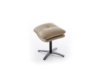 W.SCHILLIG Einzelsessel/Funktionssessel cloud9 - 31800 MD Leder Z73/49 taupe mit Hocker