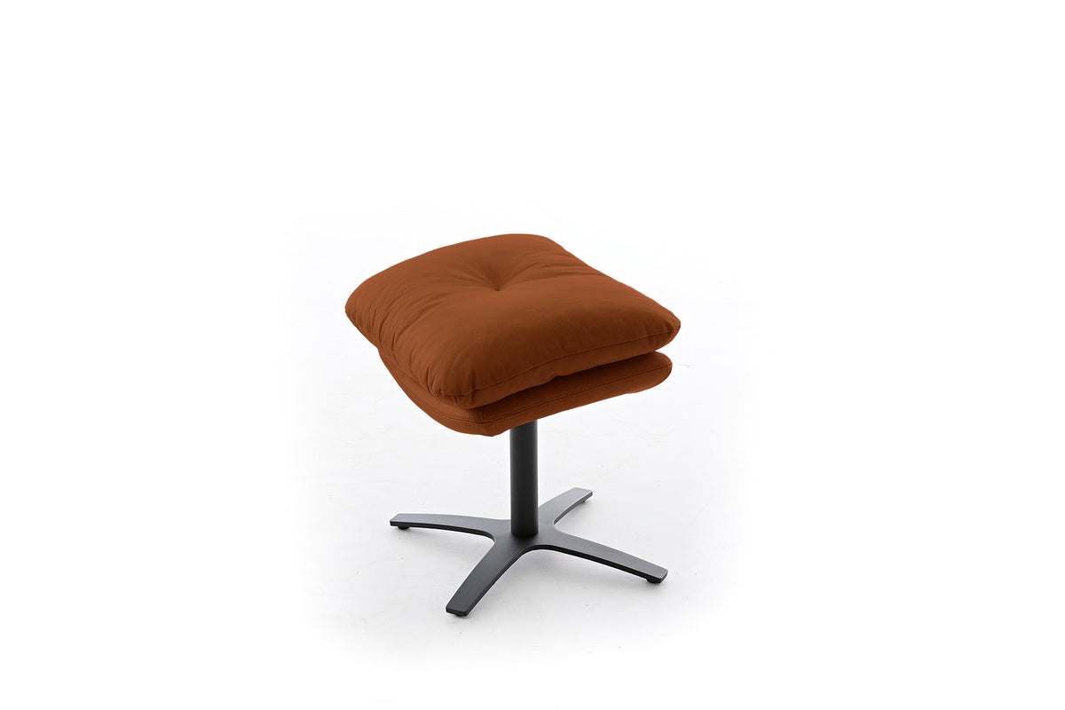 W.SCHILLIG Einzelsessel/Funktionssessel cloud9 - 31800 MD Leder Z69/50 cognac mit Hocker
