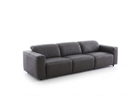 W.SCHILLIG Sofa XL dwayne 34000 Leder Z85/95 anthracite