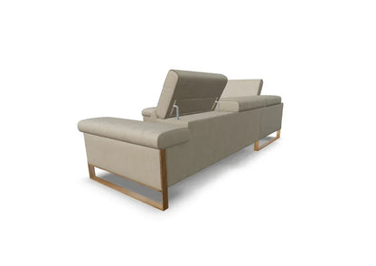W.SCHILLIG Ecksofa finn 20974 Leder Z77/43 desert KF#475