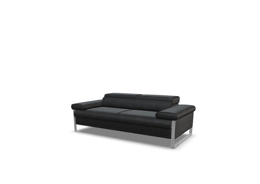 W.SCHILLIG Sofa finn 20974 N70 Leder Z77/55 zartbitter
