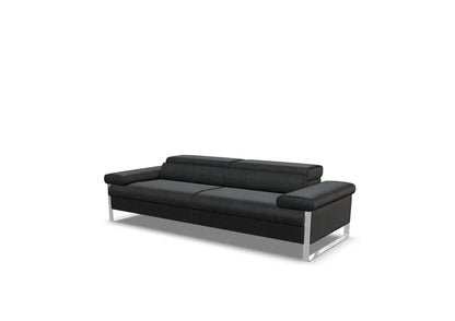 W.SCHILLIG Sofa finn 20974 N90 Leder Z77/55 zartbitter