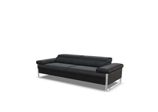 W.SCHILLIG Sofa finn 20974 N90 Leder Z77/55 zartbitter