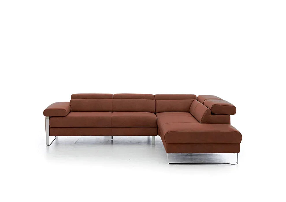 W.SCHILLIG Ecksofa finn 20974 Leder Z84/50 cognac