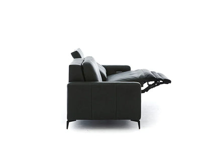 W.SCHILLIG Sofa louis 36130 in Leder Z 73/99 nachtschwarz - Komfortmöbel24