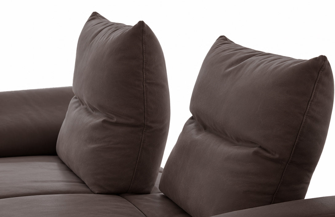 W.SCHILLIG Sofa negrooni 16768 NL70 Stoff V52/55 espresso