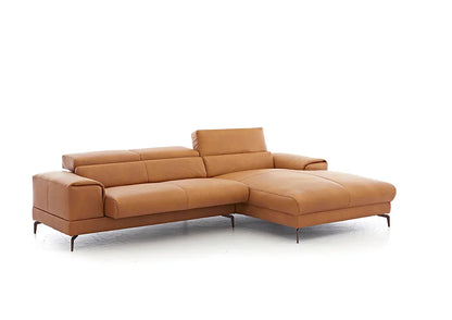 W.SCHILLIG Longchair piedroo plus 21156 (B=303 cm) Leder Z78/52 kurkuma mit KF 0265